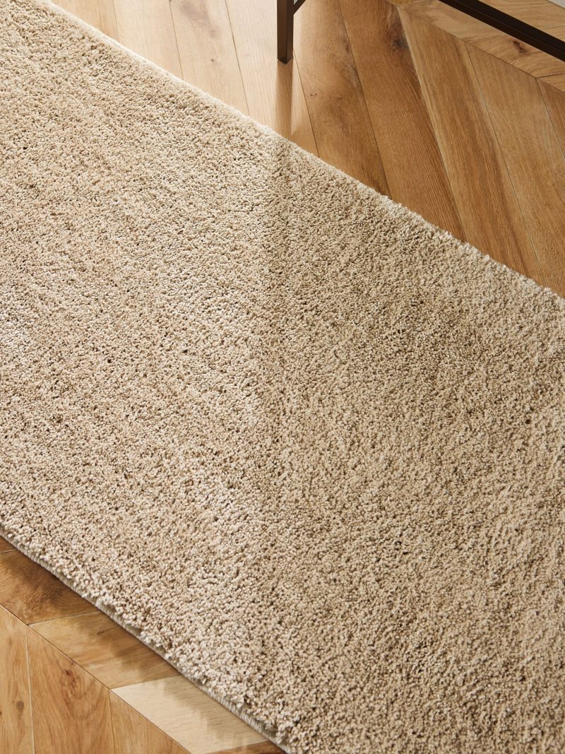 ARCH2186 Light Natural Cosy Washable Shaggy Runners - Image 4