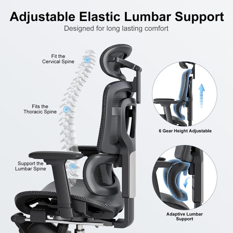 ARCH2149 Clylinder Capacity%EF%BC%8C3D Retractable Breathable Chair - Image 4
