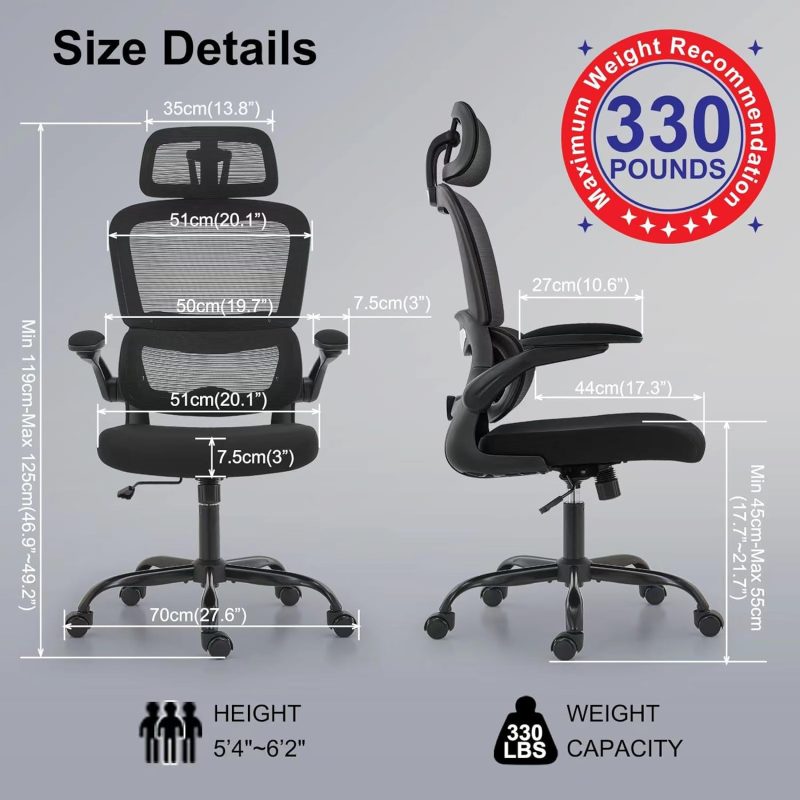 ARCH2154 Office Ergonomic Chairs Comfortable Chair - Image 6