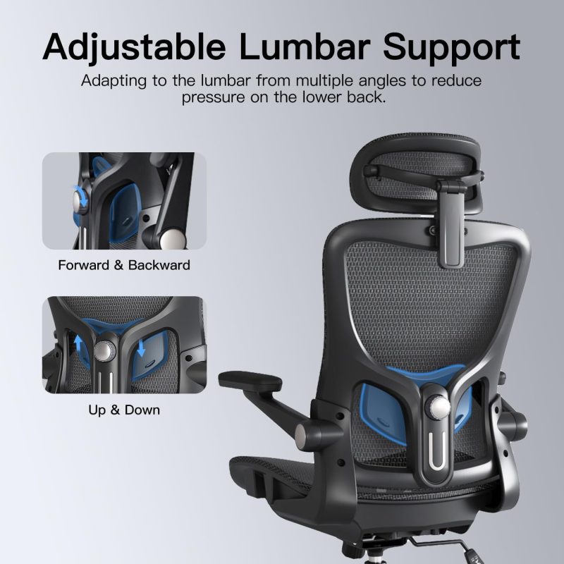 ARCH2152 Function Headrest Adjustable Clylinder Chair - Image 5