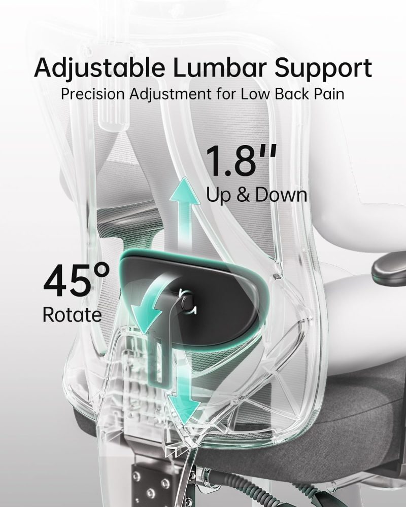 ARCH2158 Ergonomic Adjustable Headrest Adjustment Chair - Image 2