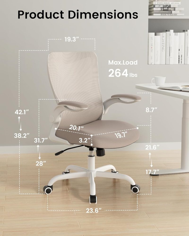 ARCH2143 Ergonomic Adjustable Breathable Computer Chair - Image 3