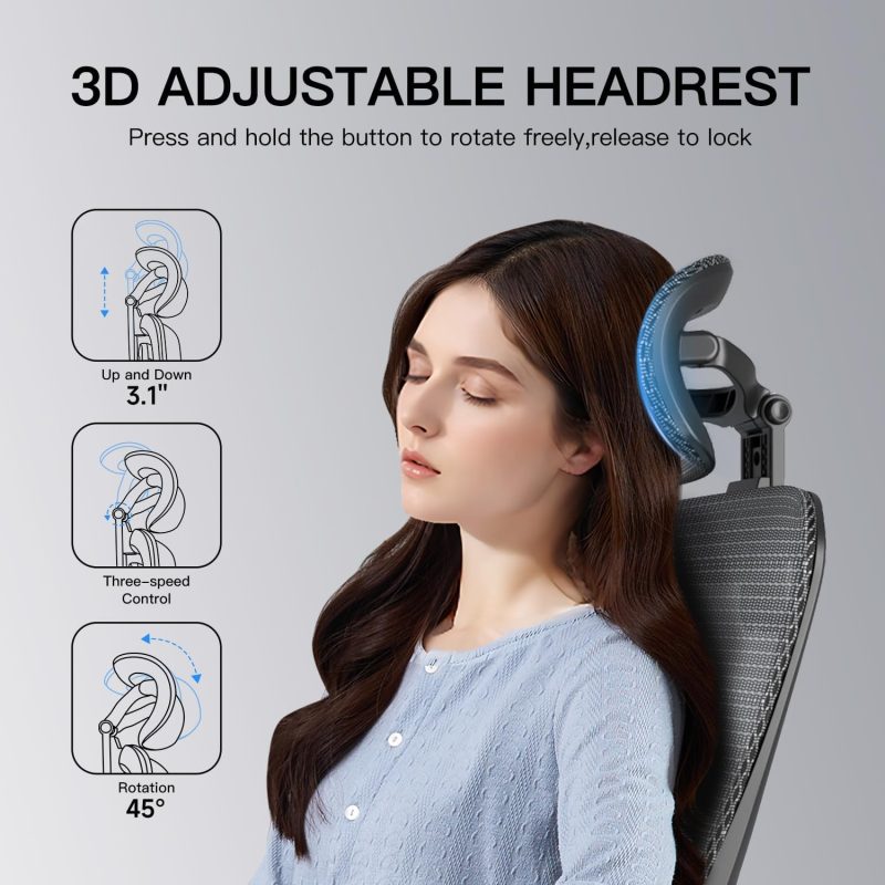 ARCH2152 Function Headrest Adjustable Clylinder Chair - Image 7