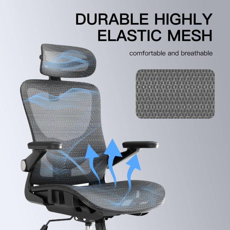 ARCH2152 Function Headrest Adjustable Clylinder Chair - Image 9