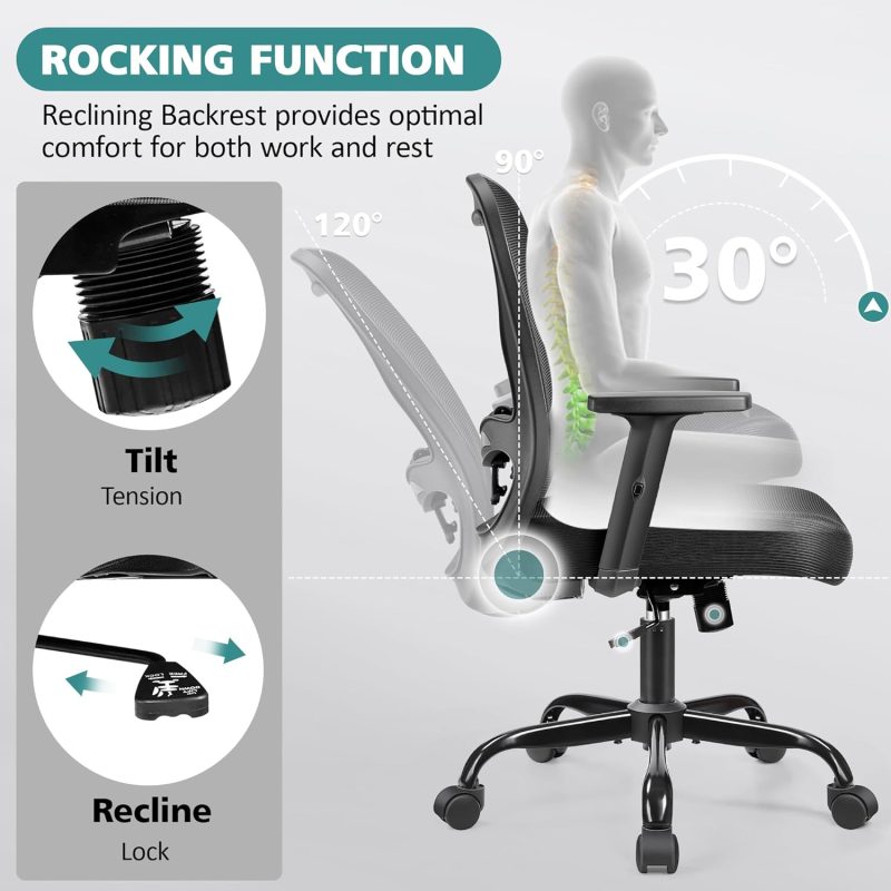 ARCH2141 Ergonomic Breathable Adjustable Executive Chair - Image 3