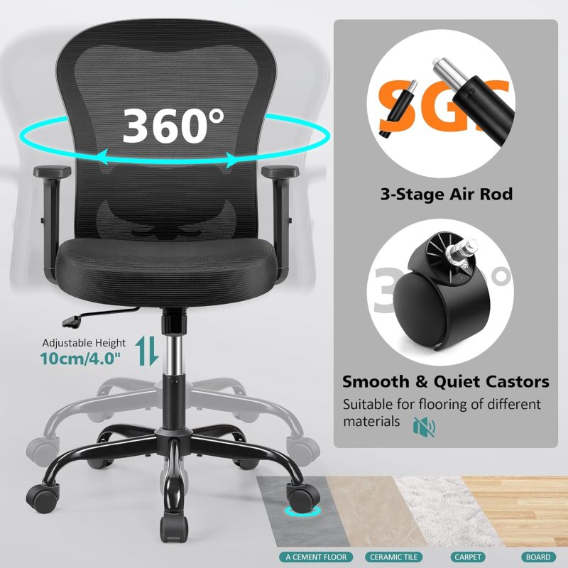 ARCH2141 Ergonomic Breathable Adjustable Executive Chair - Image 8