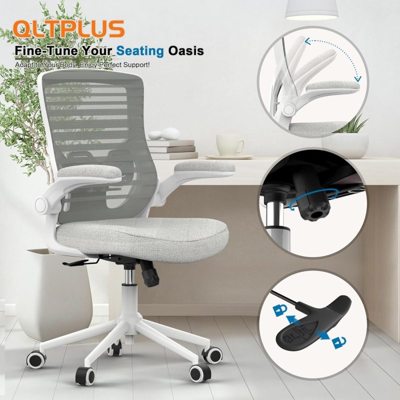 ARCH2145 Adjustable Ergonomic Cold Cured Gainsboro Chair - Image 6