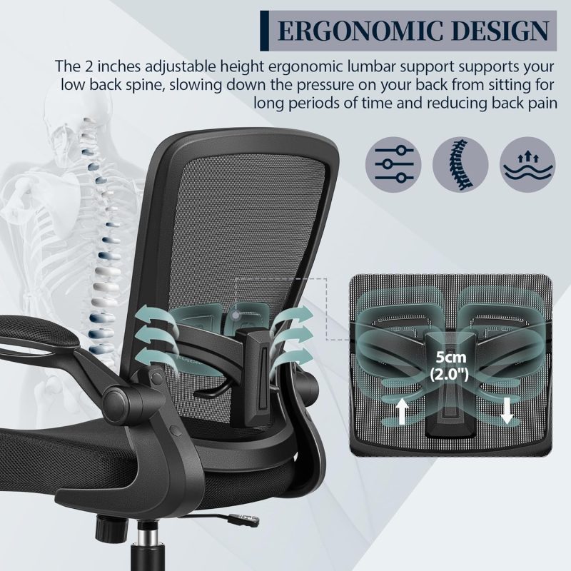 ARCH2153 Ergonomic Adjustable Computer Conference Chair - Image 3