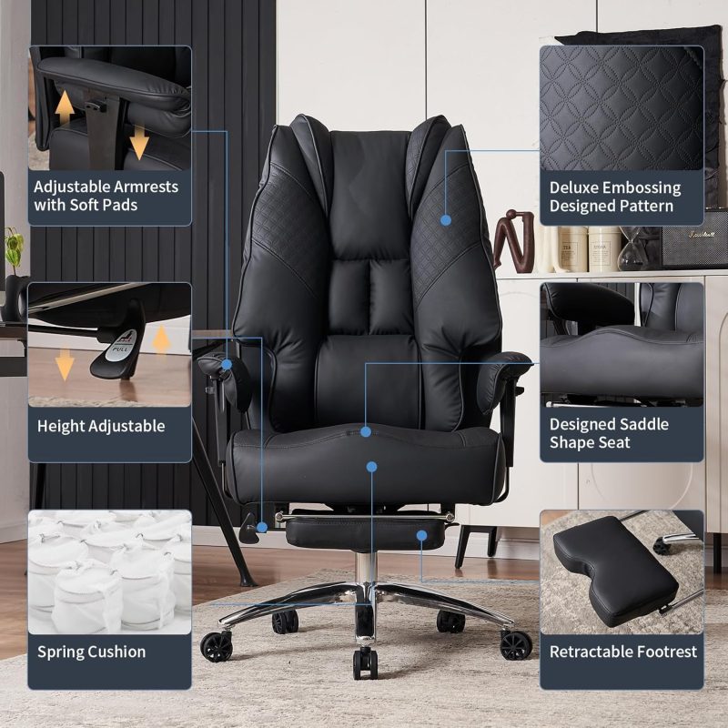 ARCH2147 Big Leather Executive Ergonomic Chair - Image 2