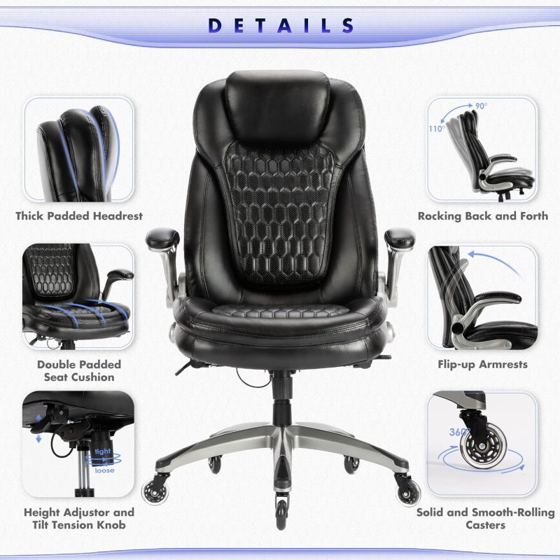 ARCH2151 Chair Ergonomic Computer Executive Upgraded Chair - Image 2