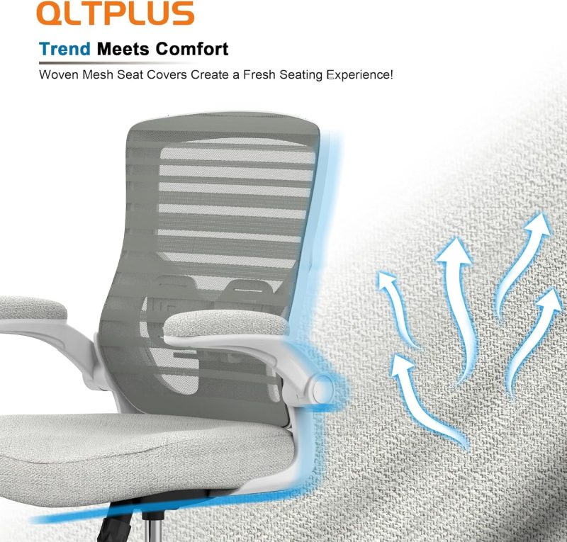 ARCH2145 Adjustable Ergonomic Cold Cured Gainsboro Chair - Image 5