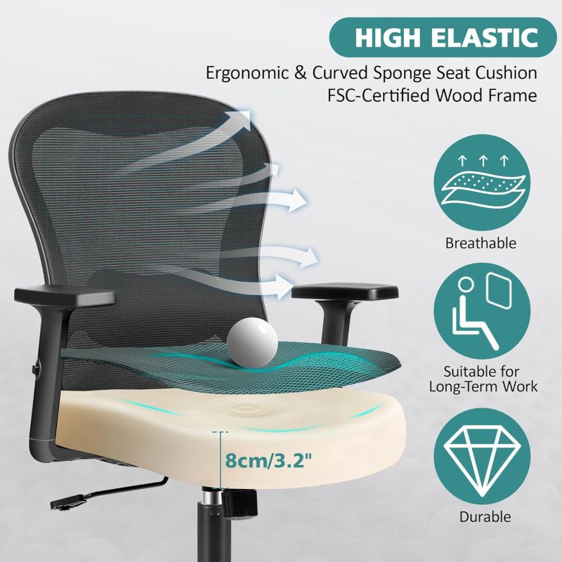 ARCH2141 Ergonomic Breathable Adjustable Executive Chair - Image 6