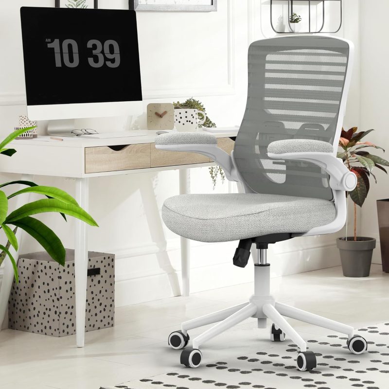 ARCH2145 Adjustable Ergonomic Cold Cured Gainsboro Chair - Image 9