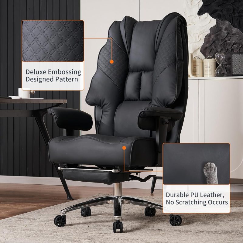ARCH2147 Big Leather Executive Ergonomic Chair - Image 7