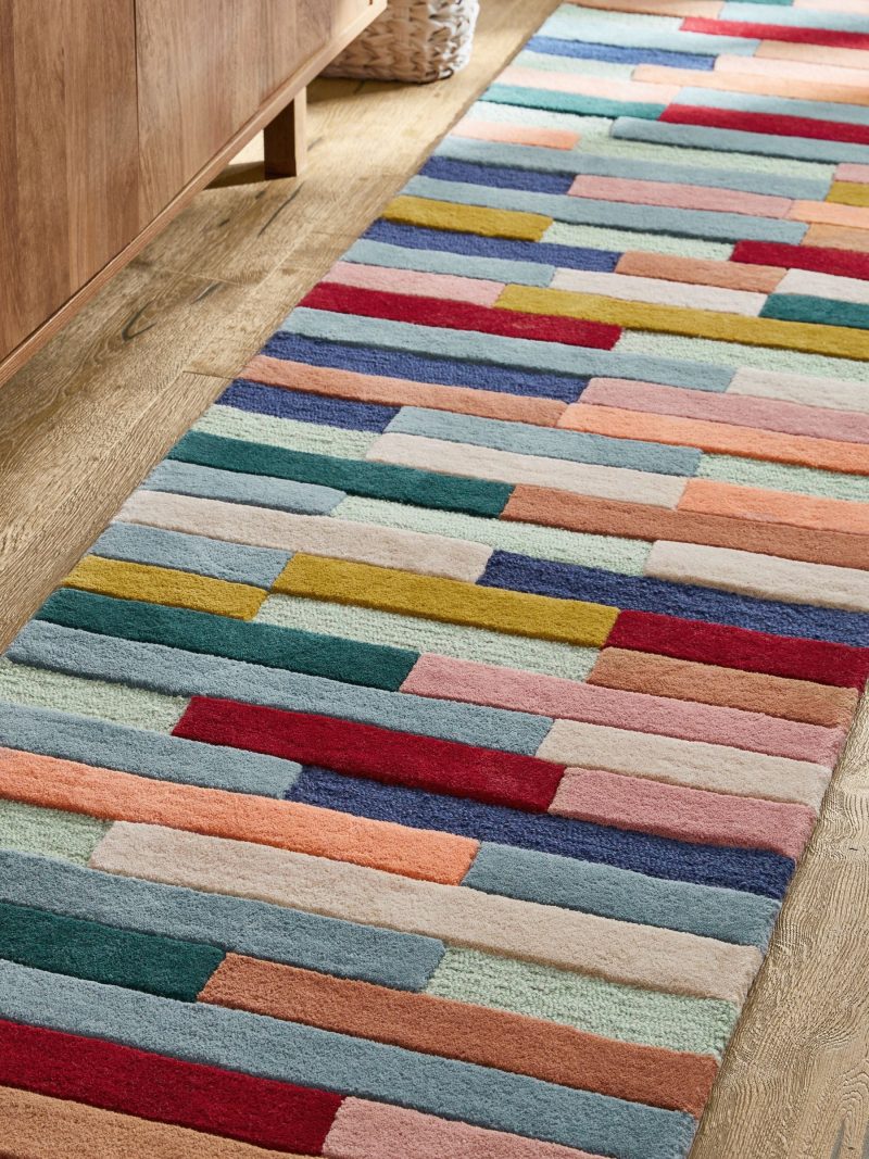 ARCH2175 Multi Rio Broken Stripes Runner - Image 3