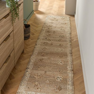 ARCH2181 Natural Jute Rowan Oriental Flat Weave Runner