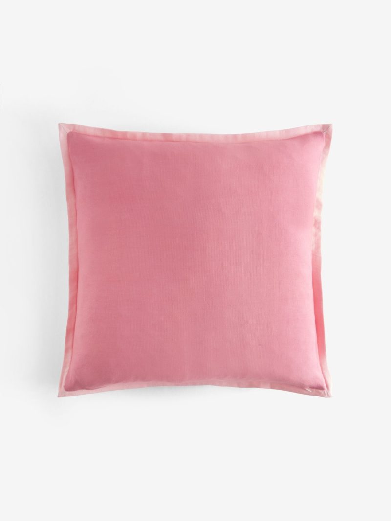 ARCH2168 Pink Flower Market Cushion - Image 3