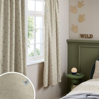 ARCH2191 Mini Dino Pencil Pleat Blackout Curtains from Next Hong Kong