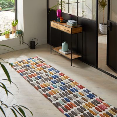 ARCH2174 Multicoloured Sketch Runner
