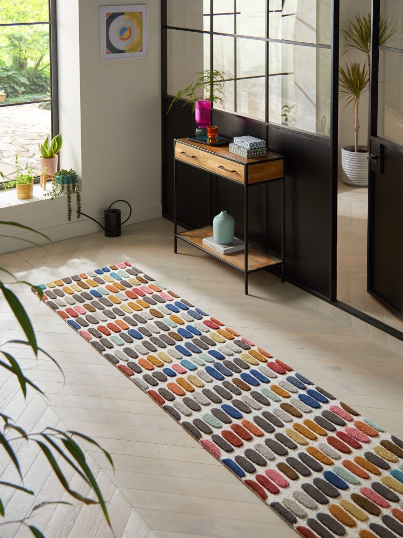 ARCH2174 Multicoloured Sketch Runner