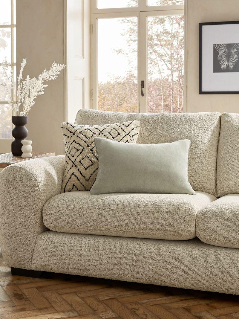 ARCH2173 Sage Green 40 x 59cm Soft Velour Cushion